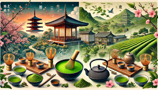 Unterschiede japanischem & chinesischem Matcha