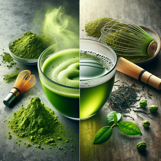 Matcha oder Grüntee?