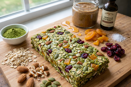 Matcha Energy Bars – Dein gesunder Energiesnack