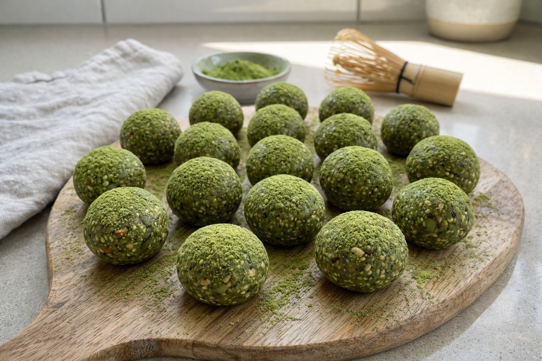Matcha Energiebällchen