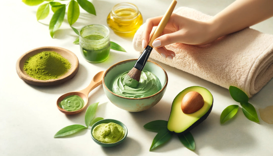 Matcha Avocado Maske