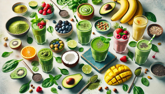 11 verschiedene Matcha Smoothies